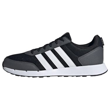 Кросівки adidas Run 50s унісекс Core Black Cloud White Grey Six, розмір 46 EU