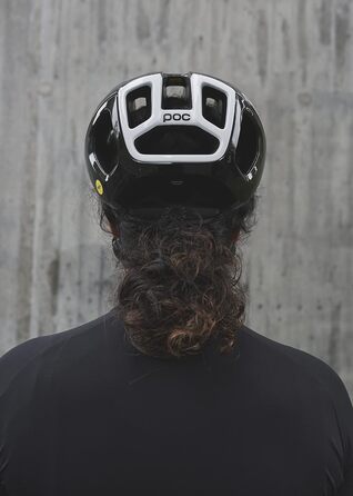 Велосипедний шолом POC Ventral AIR MIPS з вентиляцією, чорний, M (54-59 см)