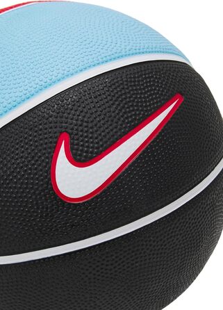 Баскетбольний м'яч Nike Skills із гуми, розмір 3, колір блакитний/червоний/білий