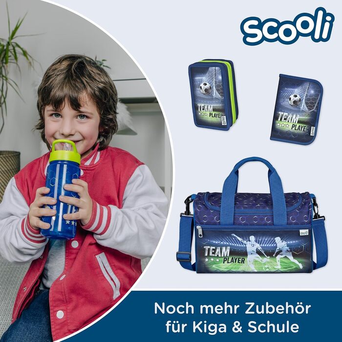 Спортивна сумка Scooli для дітей унісекс, блакитна