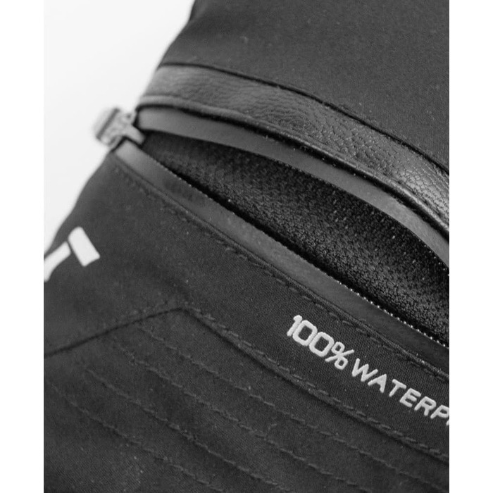 Дитячі гірськолижні рукавички Reusch Softshell з пуховим утеплювачем, чорно-сріблясті, розмір 5.5