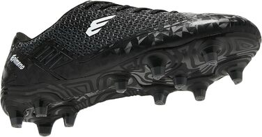 Чоловічі футбольні бутси для гри на траві, легкі, чорно-сі кольори, розмір 39/40 EU, покращений зчеплення та комфорт