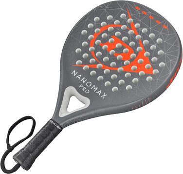 Ракетка для падел Dunlop Nanomax Hybrid Pro: Графітовий каркас, середній баланс
