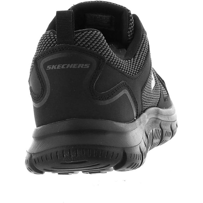 Чоловічі кросівки Skechers Track Scloric, чорний колір, шкіра та сітка
