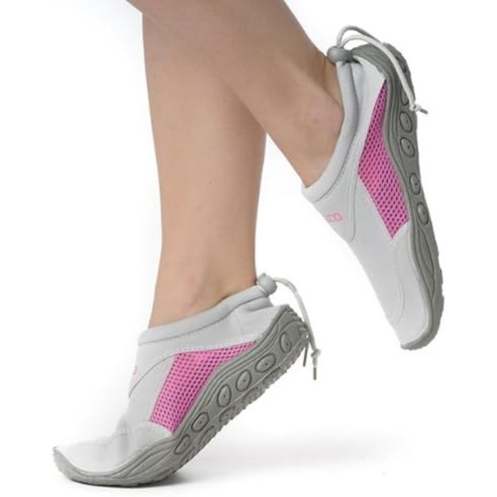 Шкарпетки для серфінгу та плавання Beco Unisex, 42 EU, сірий/рожевий