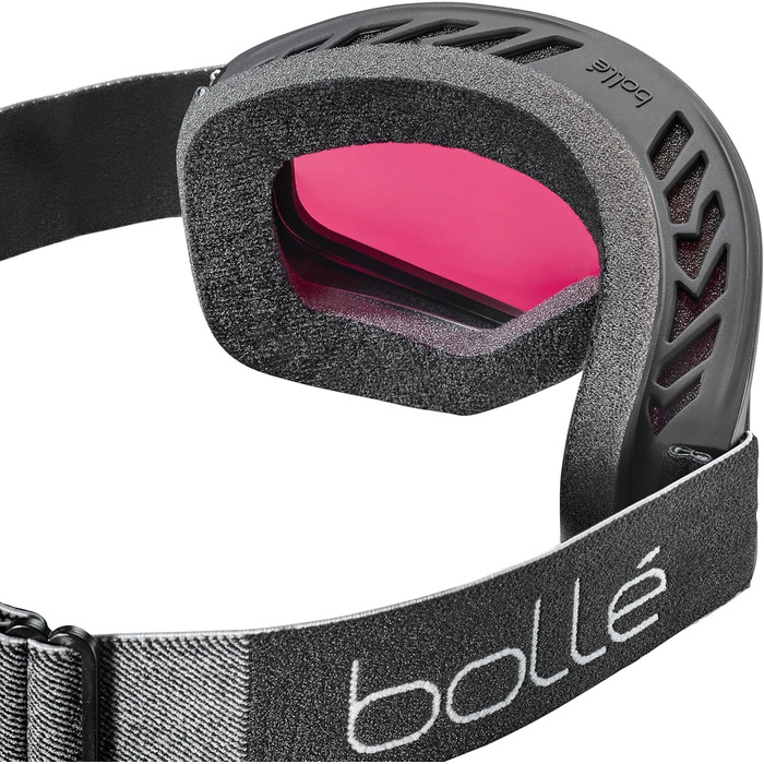 Лижна маска Bollé Freeze Plus, середній розмір, унісекс, чорна, для дорослих