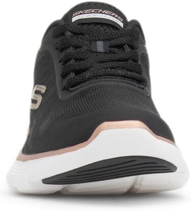 Жіночі кросівки Skechers Flex Appeal 5.0 чорні, дихаючі спортивні кеди, розмір 42 EU