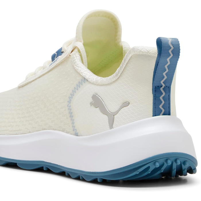 Жіноче golf-взуття PUMA Ignite Elevate X - кросівки для гольфу (38 EU, білий/блакитний)