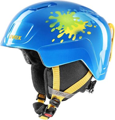 Лижний шолом Uvex Heyya для підлітків, унісекс, 51-55 см, синій