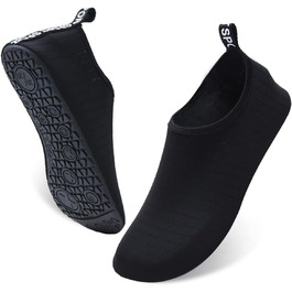 Аквашузи для плавання та відпочинку на пляжі - чорні, 36/37 EU, швидко сохнуть, для чоловіків та жінок