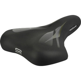 Сідло Selle Royal Gel для велосипеда, чорне, універсальний розмір