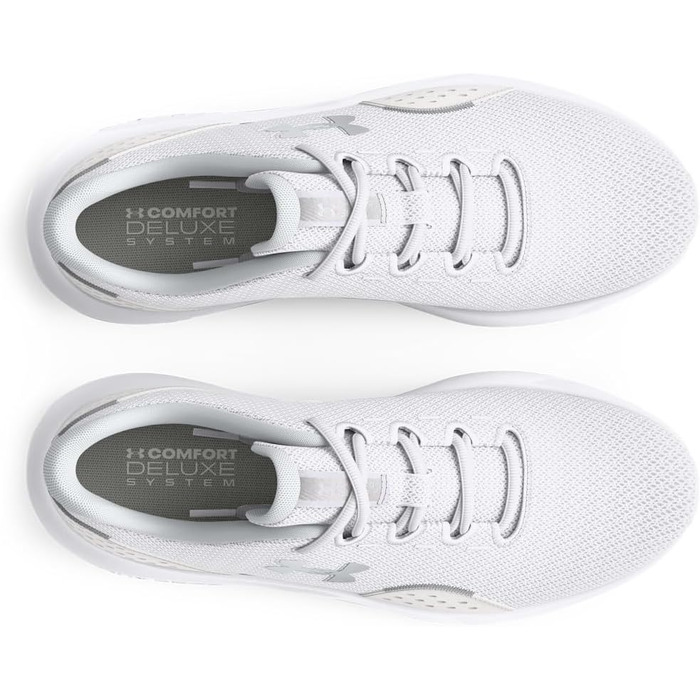Жіночі кросівки Under Armour Charged Surge 4 White Distant Gray Metallic Silver, розмір 39 EU