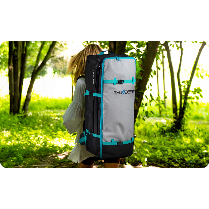 Надувна SUP-дошка 320 см Thunder: плавуча модель із сидінням та повним комплектом