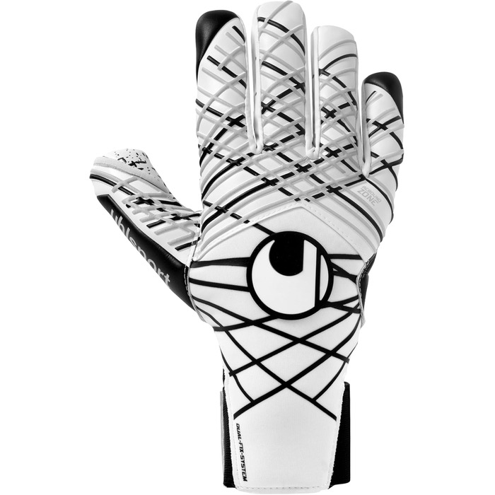 Воротарські рукавички Uhlsport Supergrip+ HN для чоловіків, професійні, латекс, чорні