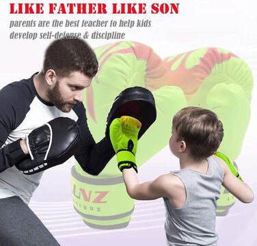 Дитячі боксерські рукавички Kinder Boxhandschuhe 6OZ/8OZ для MMA, Муай Тай, Кікбоксингу та тренувань з манекеном (3-16 років)