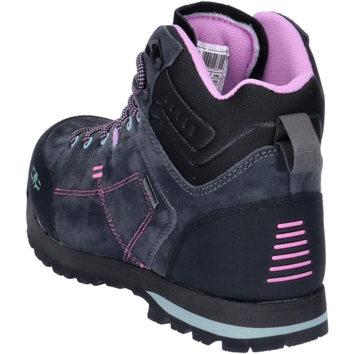 Жіночі трекінгові черевики CMP Alcor 2.0 Mid Wmn, водонепроникні, 39 EU, Piombo Ametista