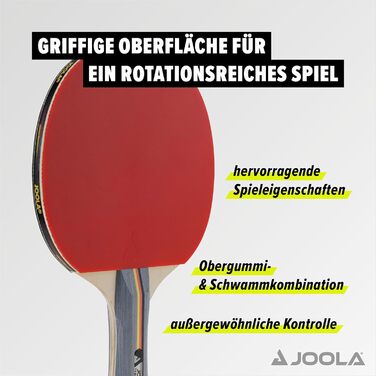 Тенісний стіл Joola Team School - ракетка для пінг-понгу, губка 1,5 мм, одношарова