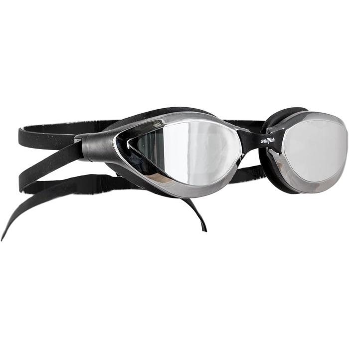 Плавальні окуляри Sailfish Goggle Breeze для чоловіків і жінок, гідродинамічні, дзеркальні, золото, з гнучким комфортом