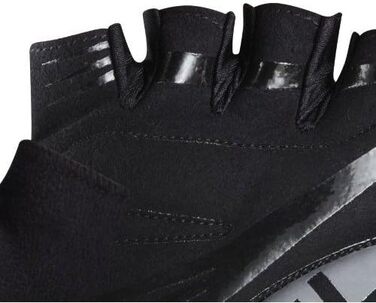 Велосипедні рукавички без пальців для чоловіків, чорні, з гелевими вставками