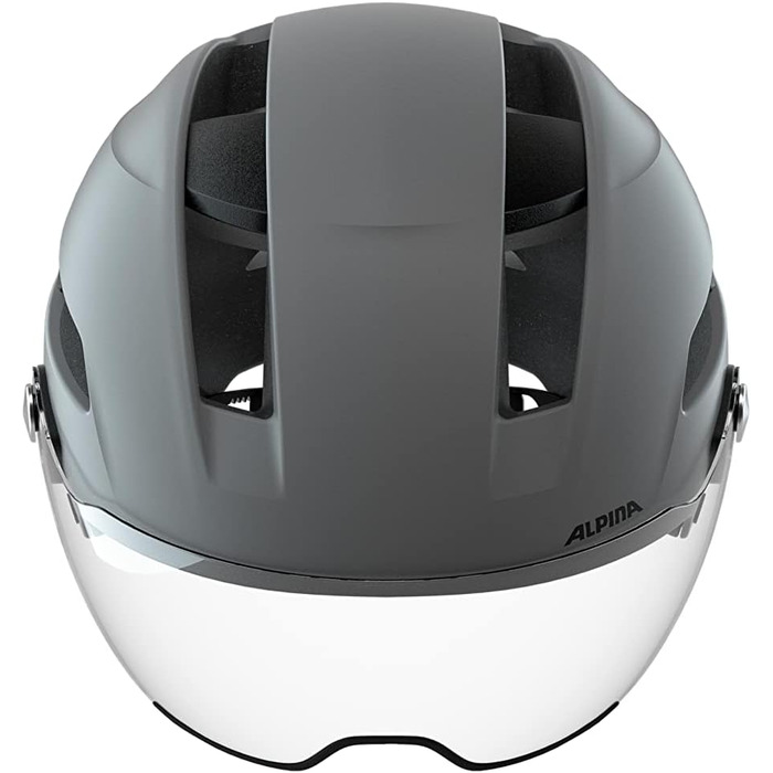 Велошолом Alpina Soho Visor з інтегрованим візором, легкий, індивідуально регульований, для максимального захисту