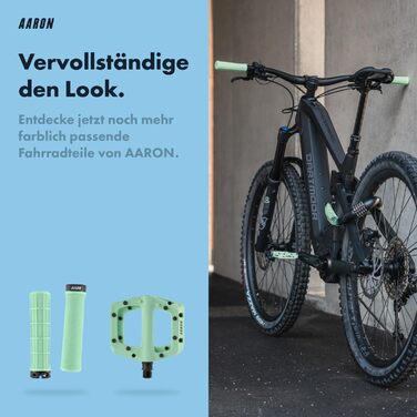 Замок для велосипеда AARON Lock One: сталевий ланцюговий замок з 5-значним кодом, високий рівень захисту, підходить для E-bike, MTB, Trekking, Tour та шосейних велосипедів (М'ятний)