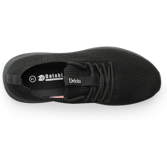 Кухонні черевики для жінок: дихаючі, антиковзкі, зручні, для ресторану, лікарні, догляду. Безпечні черевики з неслизькою підошвою, чорні, 43 EU