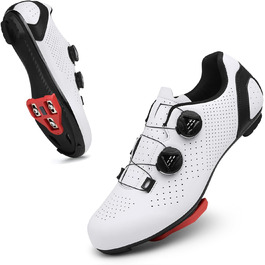 Велосипедні шкарпетки для чоловіків та жінок | Шкарпетки для шосе, Peloton та Indoor Cycling | Легкі та дихаючі, 41 EU, білі