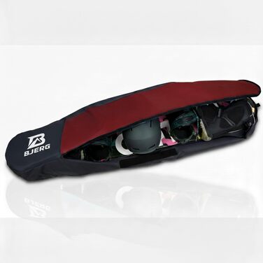 Чохол-сумка для сноуборда Bjerg Boardbag (до 170 см), темно-червоний, Made in Europe