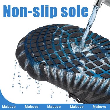 Водні черевики Mabove для жінок та чоловіків: купальні, пляжні, для плавання та серфінгу, зелені, 1924 (41 EU, чорний 795)