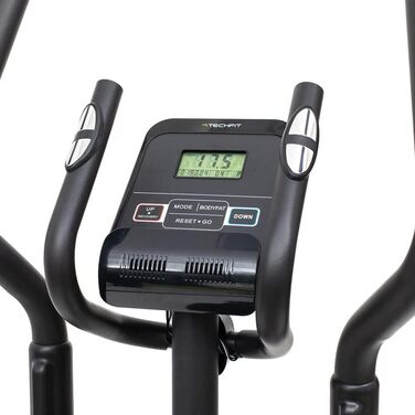Еліптичний тренажер TechFit E300 для дому, магнітний, кардіо та фітнес, для схуднення, розміри 120x58x155 см