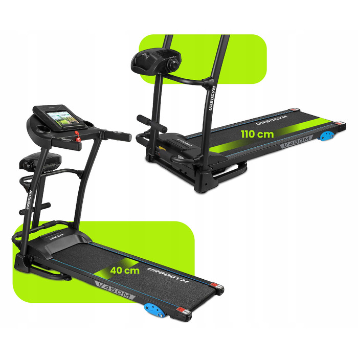 Електрична бігова доріжка Urbogym V450M (до 120 кг)
