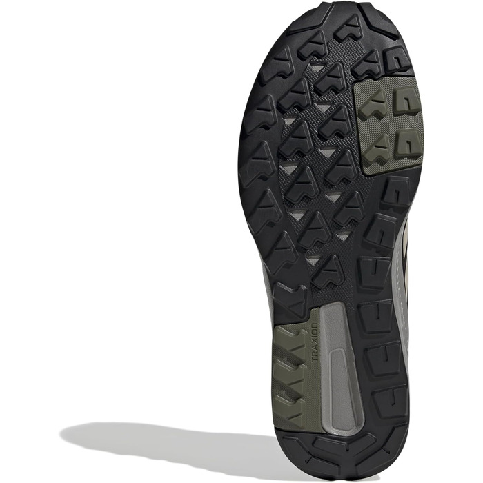 Чоловічі тапочки adidas Cloudfoam GO Lounger, 42 2/3 EU, Olive Strata Wonder Beige Core Black