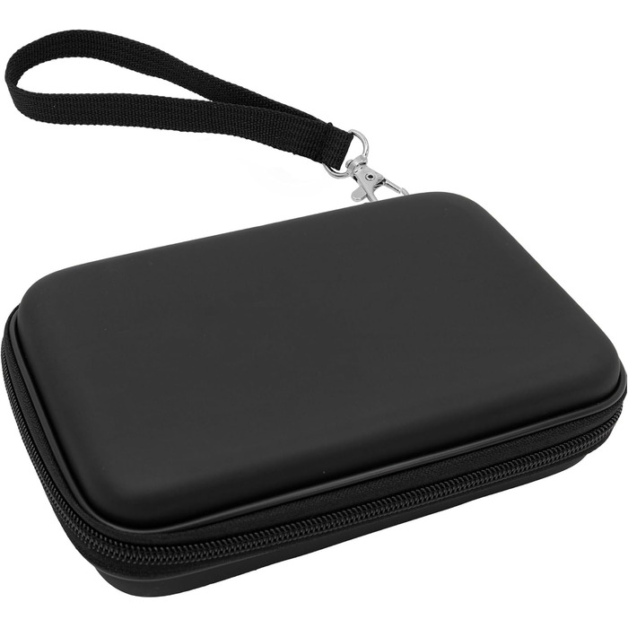 Дартс-кейс KOTO Dartwallet Eva Medium чорний, чохол для дротиків з блискавкою, логотип, футляр для дартсу