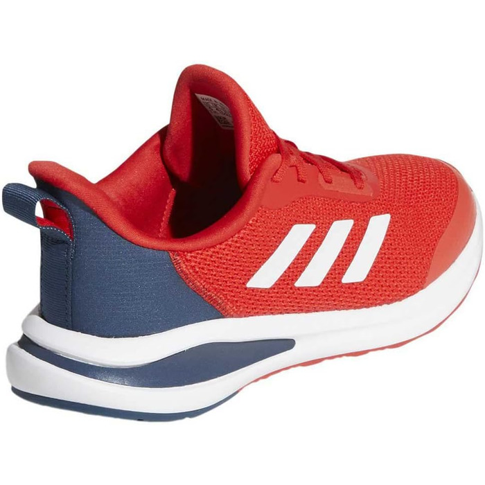 Дитячі кросівки adidas Fortarun K для тренувань (28 EU, червоний, білий, темно-синій)