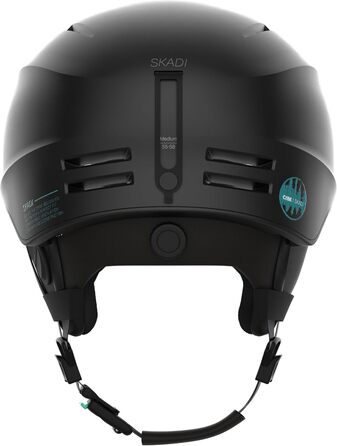 Гірськолижний шолом CRNK Skadi з Bluetooth, ANC, чорний, унісекс