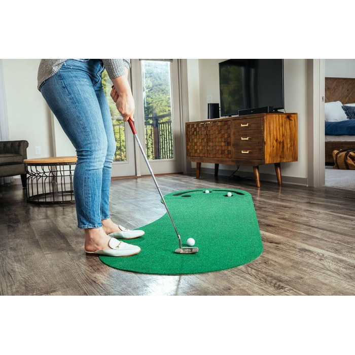 Гольф-поле для патингу PUTT-A-BOUT Par-3, 90×240 см, килимок для тренувань у приміщенні