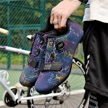 Велотуфлі для чоловіків та жінок SPD/SPD-SL: зручні та дихаючі, для шосе та MTB, Marineblau, 38 EU