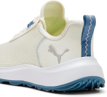 Жіноче golf-взуття PUMA Ignite Elevate X - кросівки для гольфу (38 EU, білий/блакитний)