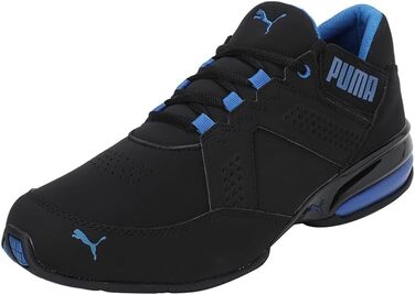 Чоловічі кросівки PUMA Enzin SL V2 для бігу та повсякденного носіння (42.5 EU, Puma Black Lapis Blue)