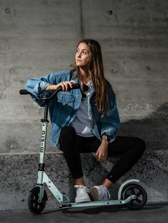 Самокат Micro Speed Deluxe для дорослих, швидкий, складаний, для міста