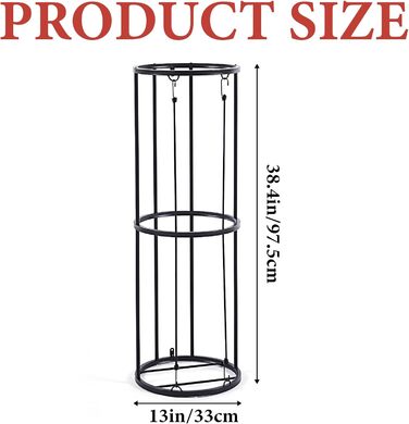 Стійка для зберігання м'ячів: футбольних, баскетбольних, волейбольних. Органайзер для спортивного інвентарю на стіну, чорний