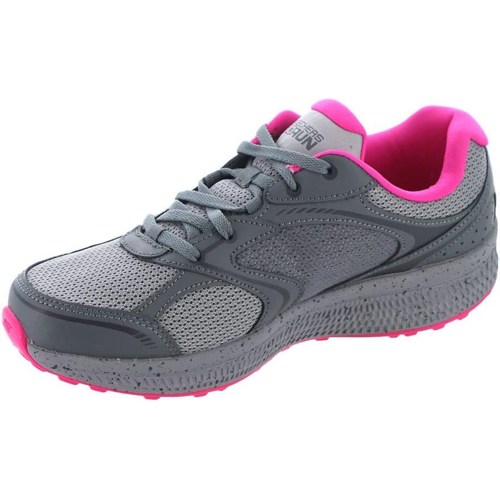 Кросівки Skechers Go Run Consistent Vivid Horizon для жінок, сірі та рожеві, розмір 38 EU, широка колодка