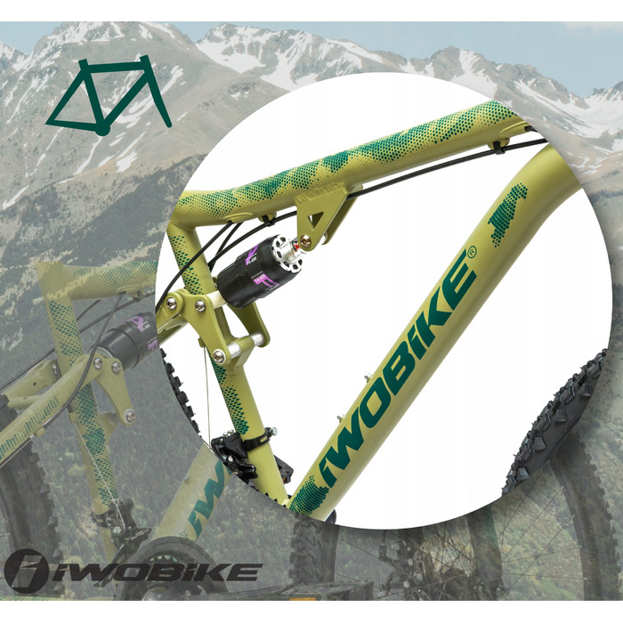 Гірський велосипед IWOBIKE Moro, рама 18,5