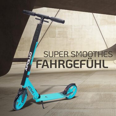 Самокат Apollo Artemis City Roller для дітей, підлітків і дорослих, з великими колесами, регульована висота, складаний, для міста, від 6 років