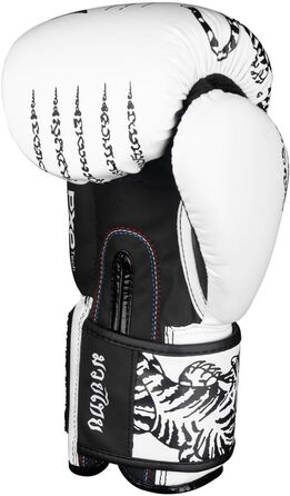 Боксерські рукавички Phantom Athletics для чоловіків, жінок та дітей - Муай Тай, ММА, Кікбоксинг. 10-16oz. Білі.