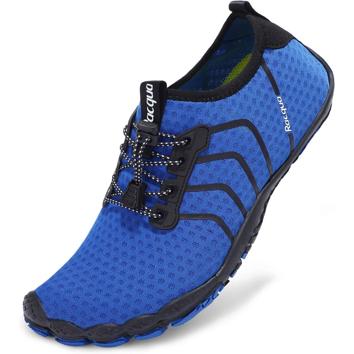 Чоловічі та жіночі водяні шльопанці з сітчастої тканини, barefoot, 45 EU, Wz111 Blue