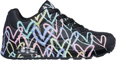 Кросівки жіночі Skechers UNO-Bright Air чорні (36 EU) - оригінальні, зручні для повсякденного носіння