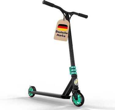 Трюковий самокат STAR SCOOTER Pro Sport 110/120 мм для дітей від 7 років і дорослих, алюмінієвий, HIC, напівпрофесійний