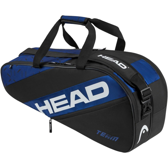Тенісна сумка HEAD Team M, синьо-чорна, для ракеток