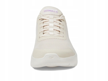 Жіночі спортивні кросівки Skechers, бежеві, текстильні, розмір 40